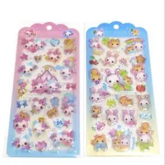 ◇【匿名配送】ドロップジェリーシール フワフワらびちゃん まじかるみゅーちゃん