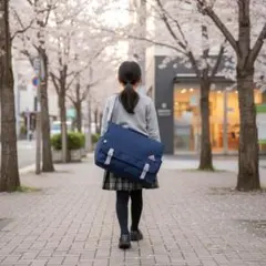 adidas アディダス　レッスンバッグ　通塾バッグ　2wayのサムネイル