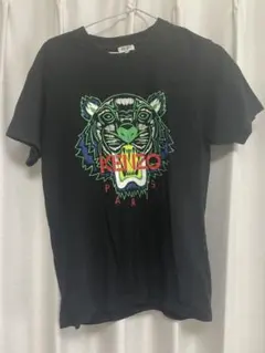 KENZO トラ グラフィック Tシャツ ブラック