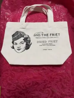 【新品未使用】AND THE FRIETトートバッグ 羽田限定2／6購入