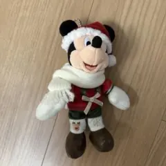 ディズニー 2025 クリスマス ぬいぐるみバッジ