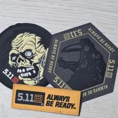 5.11 TACTICAL ファイブイレブン ベルクロ マジックテープ サバゲー