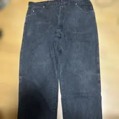 Wrangler ブラックワイドデニム 42インチのサムネイル