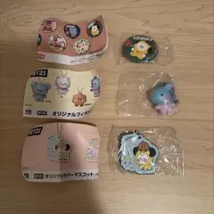 BT21 ストラップ 缶バッジ