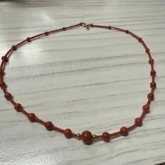 K18 赤珊瑚ネックレス