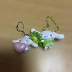 シナモロール マスコット キーホルダー 2個セット