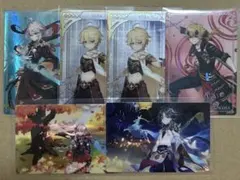 原神 ウエハース カード 空 楓原 トーマ 魈