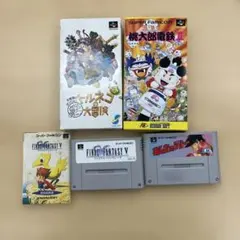 スーパーファミコン ゲームソフト 4本セット
