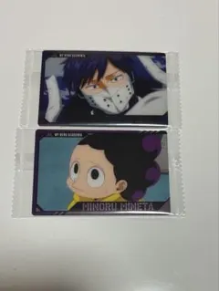 僕のヒーローアカデミア　ウエハースカード4 飯田&峰田