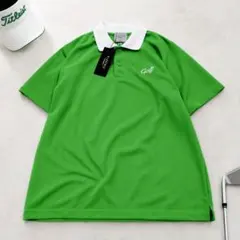 ORANGE LABEL 襟付き ポリエステルジャージ プルオーバー Lサイズ