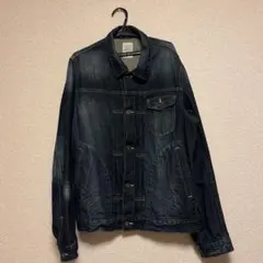 【美品】BACK NUMBER 1stタイプデニムジャケット Gジャン M 濃紺