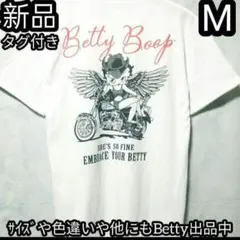 ベティ ちゃん Tシャツ ベティブープ半袖Tシャツ メンズ Betty バイク