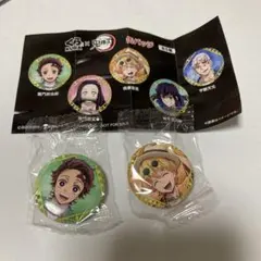 くら寿司×鬼滅の刃　ビッくらポン　景品　 缶バッジ　炭治郎　善逸