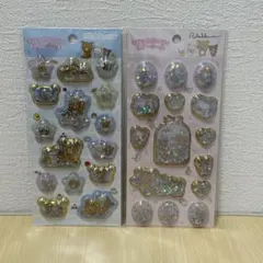 リラックマ キラッとぷくぷくエアーシール 2点セット