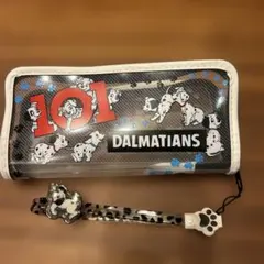 90's 101ぴきわんちゃん　ペンケース&ストラップ　2点のサムネイル
