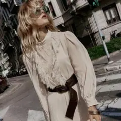 Sezane ALVEREブラウス 総レース 長袖 トップス Sサイズ - メルカリ
