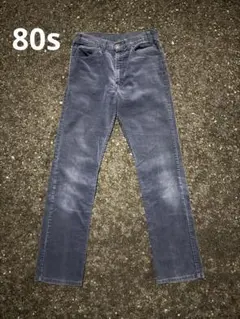美品　Levi's 80s リーバイス 519 1517 コーデュロイ 濃紺