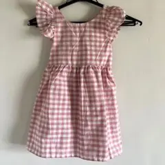 ギンガムチェックワンピース 100センチ