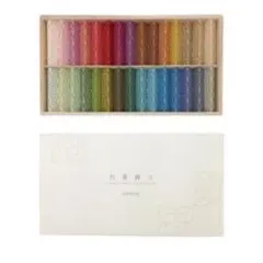 【新品】Cohana お箸飾り 箸置き30膳カラフル　木箱入り