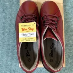 値下げしましたBon Step Bunion Type バーガンディスニーカー赤のサムネイル