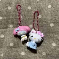 サンリオキャラクターズ GRWM マスコットチャーム マイメロディ&ハローキティ