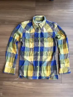 レミレリーフ REMI RELIEF ネルシャツ チェックシャツ