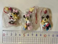 ミニー マウス ストラップ 3個セット