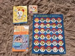 キャラクターシール まとめ売り クレヨンしんちゃん ドラえもん ポケモン