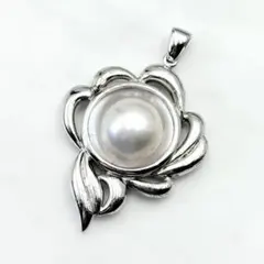 TASAKI 田崎真珠 パール SILVERトップ ネックレス 44165 - メルカリ
