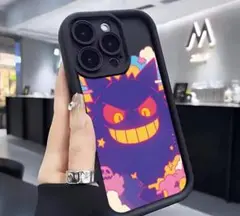 【新品未使用】スマホケース　iPhoneケース　ポケモン　ゲンガー