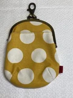 あやのこうじ　あやの小路　ayanokoji ドット　がま口　チョークポーチ