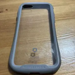 iFace Reflection iPhoneSEケース グレー