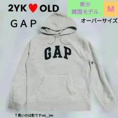 希少❕90s y2k OLD GAP プルオーバー フーディー パーカー　M