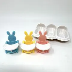 シルバニアファミリー みつご赤ちゃん用ベビーチェアゆりかごセット