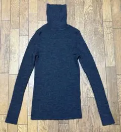 UNIQLO ユニクロ メリノリブタートルネックセーター長袖　M
