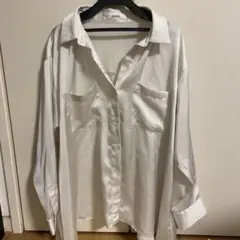 SNIDEL ホワイト 長袖シャツ