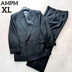 【極美品】AMPM 礼服　冠婚葬祭　ダブル　ピークドラペル　XL　AB7 春