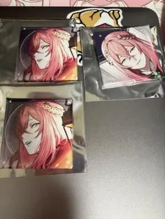 OVER REQUIEMZ スクエア缶バッジ　ドロシー　3点