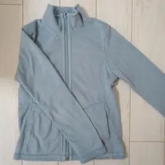 新品未使用　ユニクロ　フリースジャケット　水色　レディース　S　リバーシブル