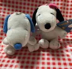 【新品•未使用】スヌーピー マスコット ぬいぐるみ