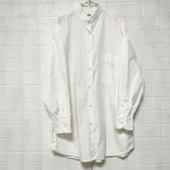 UNIQLO ユニクロ (S)　オーバーサイズシャツ　レディース