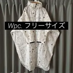 Wpc レインウェア 自転車用 レインポンチョ 収納袋付 ホワイト系のサムネイル