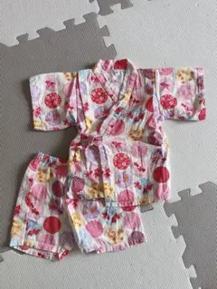 甚平　金魚　90