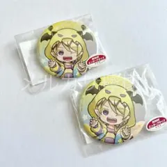 リード 缶バッジ 入間 まるくじ デビかわパーカー チェックセーラー