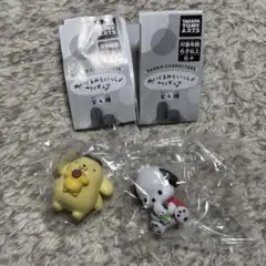 サンリオキャラクターズ ぬいぐるみといっしょフィギュア 　ポチャッコプリンセット