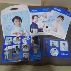 羽生結弦 AQUA 販促グッズセット - メルカリ