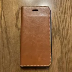 iPhone 6 用　手帳型フリップケース ライトブラウン