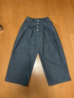 push push ストライプパンツ - メルカリ