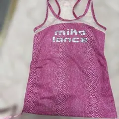 mika lance タンク トップ ピンク スネーク柄　フリーサイズZUMBA