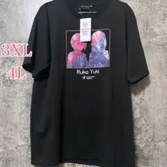 HEAVEN BURNS RED 月歌 ユキ プリントTシャツ4L ヘブバン